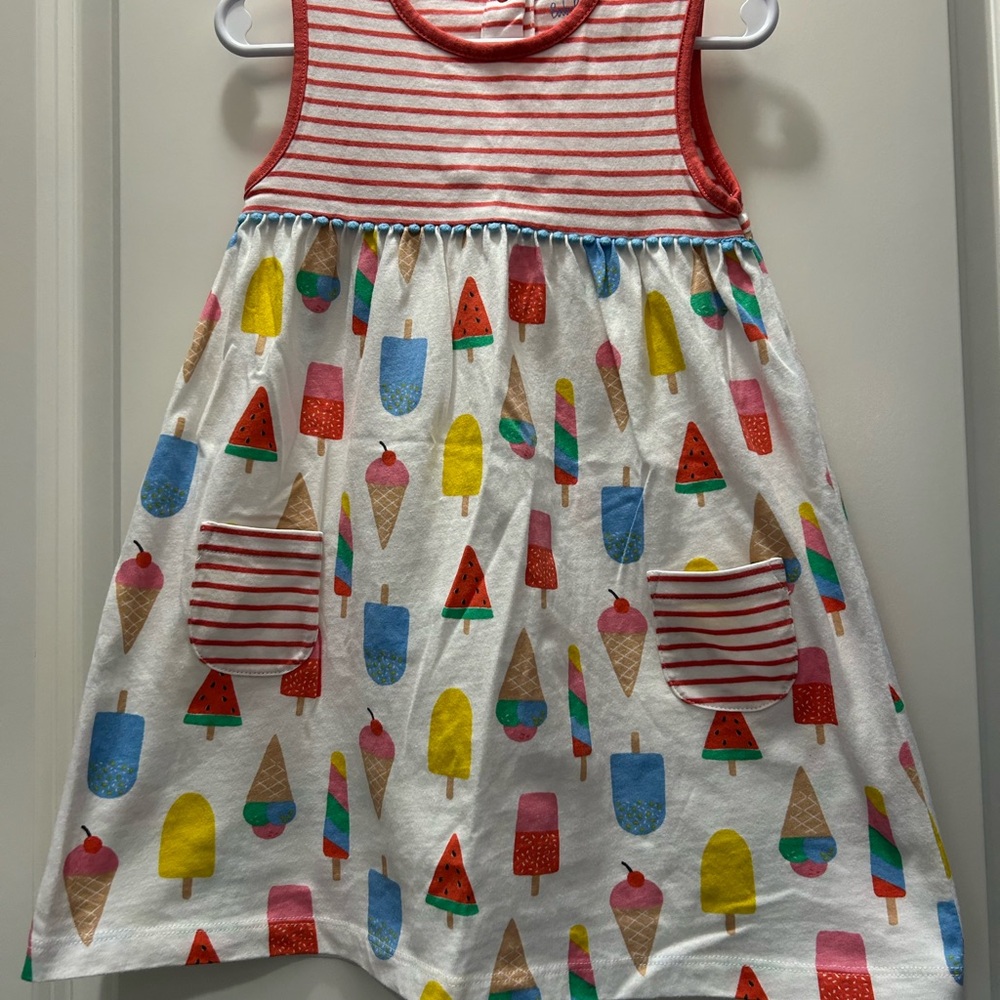 Baby/Mini Boden Ice Cream Dress 2-3y